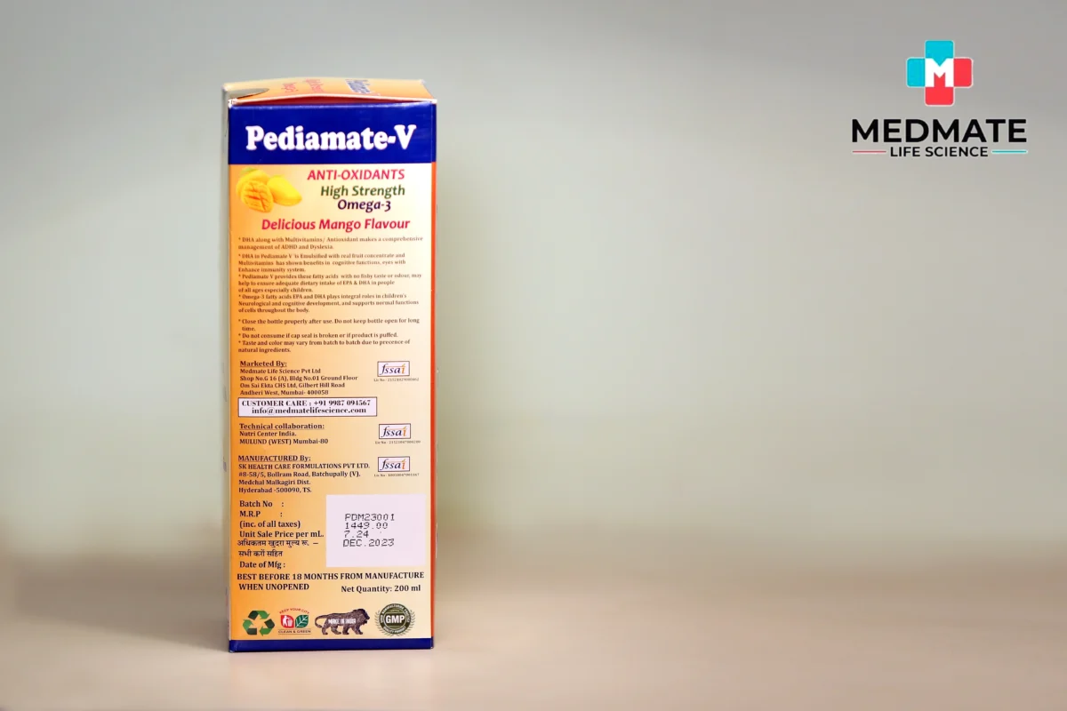Pediamate-V – Brain Development, Cognitive Function And Overall, Health Disorder - Image 2