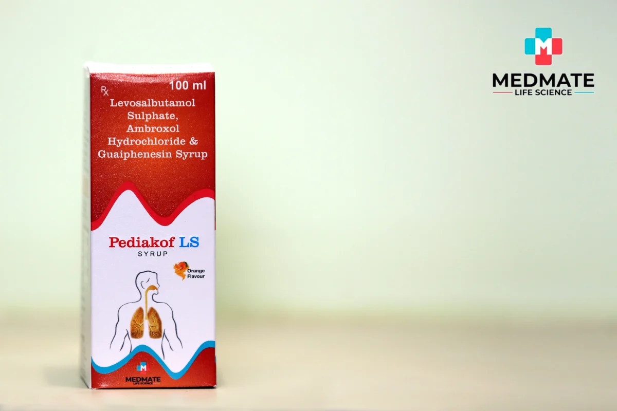 Pediakof Levosalbutamol and Guaiphenesin Syrup - Image 2