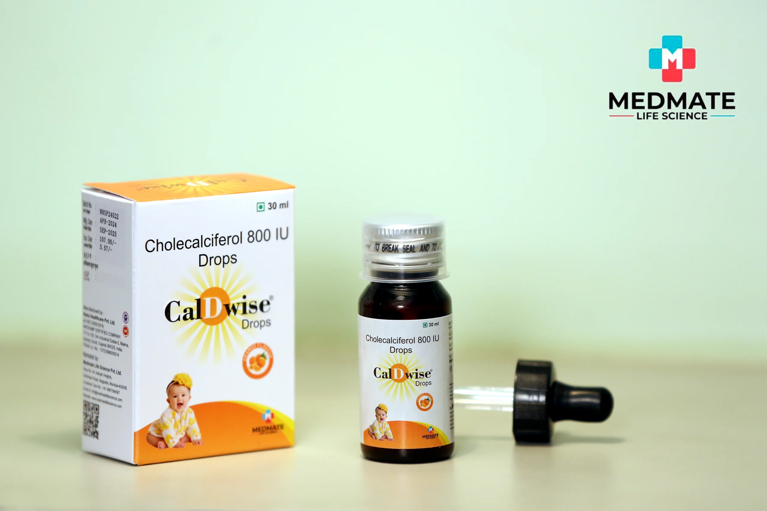 CalDwise Drops  Cholecalciferol 800 IU Drops